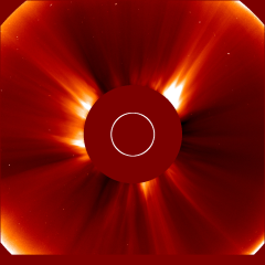 Image of solar wind