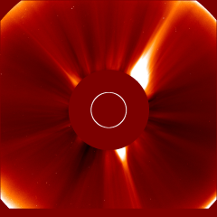 Image of solar wind