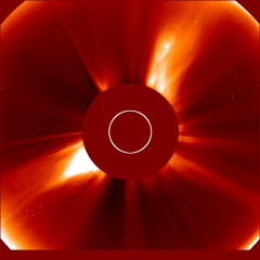 Image of solar wind