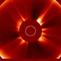 Image of solar wind