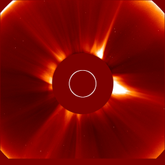 Image of solar wind