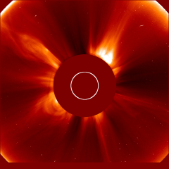 Image of solar wind