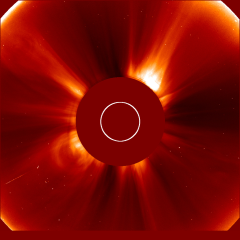 Image of solar wind