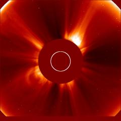 Image of solar wind