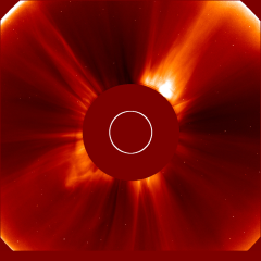 Image of solar wind