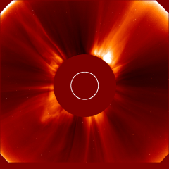 Image of solar wind