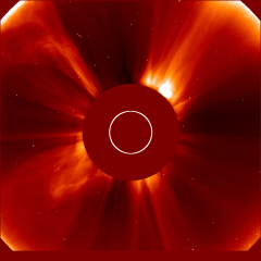 Image of solar wind