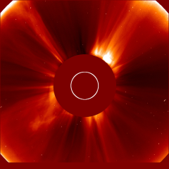 Image of solar wind