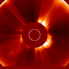 Image of solar wind