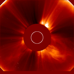 Image of solar wind