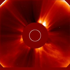 Image of solar wind