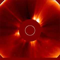 Image of solar wind