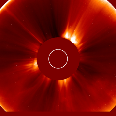 Image of solar wind