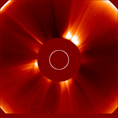 Image of solar wind