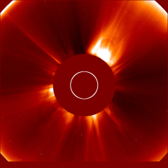 Image of solar wind