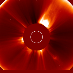 Image of solar wind