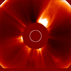 Image of solar wind