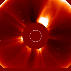 Image of solar wind