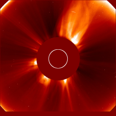 Image of solar wind