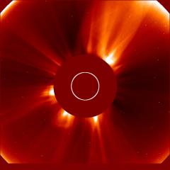 Image of solar wind