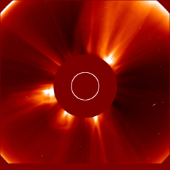 Image of solar wind