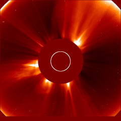 Image of solar wind