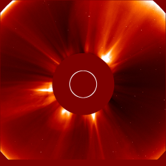 Image of solar wind