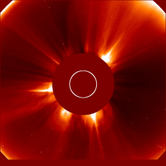 Image of solar wind