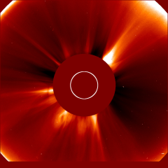 Image of solar wind