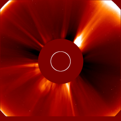 Image of solar wind