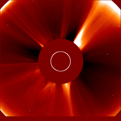 Image of solar wind