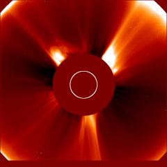 Image of solar wind