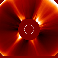 Image of solar wind