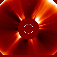 Image of solar wind