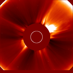 Image of solar wind