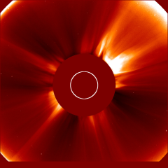 Image of solar wind