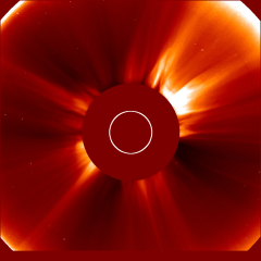 Image of solar wind