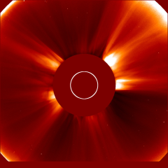 Image of solar wind