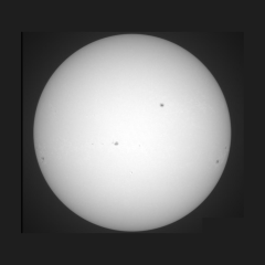 Image of Sun's photosphere