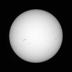 Image of Sun's photosphere