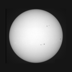 Image of Sun's photosphere