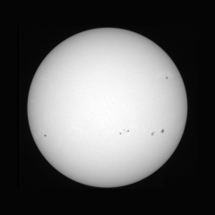 Image of Sun's photosphere