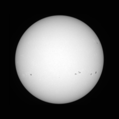 Image of Sun's photosphere