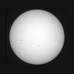 Image of Sun's photosphere