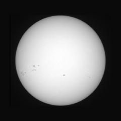 Image of Sun's photosphere