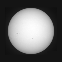 Image of Sun's photosphere