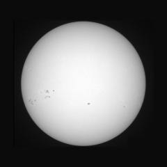 Image of Sun's photosphere