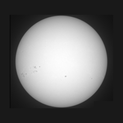 Image of Sun's photosphere