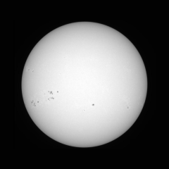 Image of Sun's photosphere