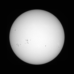 Image of Sun's photosphere